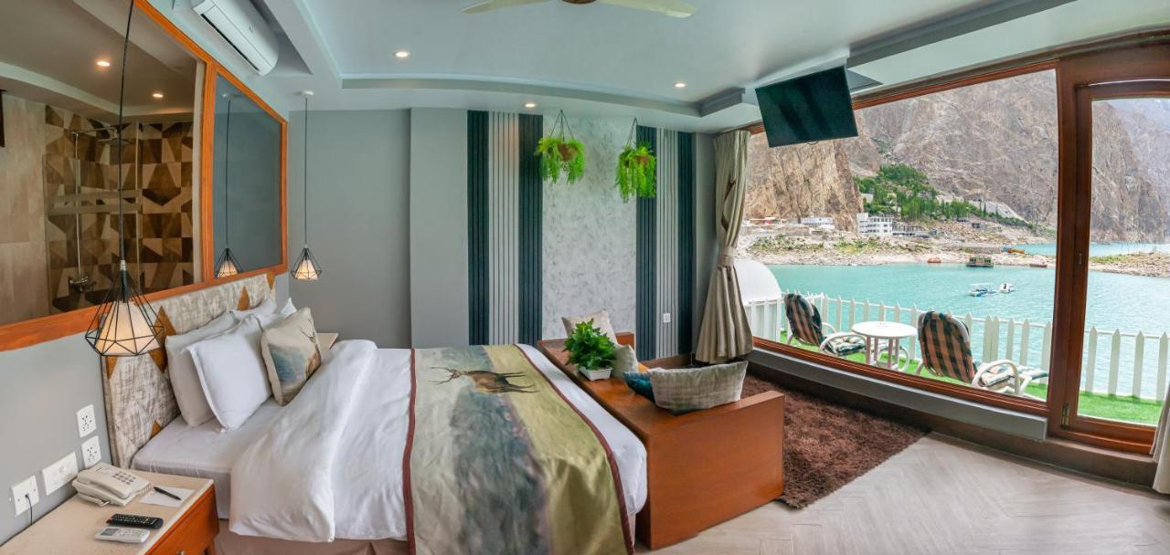 Luxus Hunza Attabad Lake Resort Karimabad  Bagian luar foto